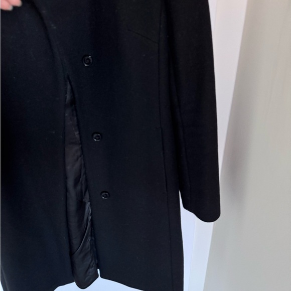 Reiss Max wool coat black size 4 US - Picture 8 of 14